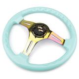 Deep Dish Pink Neo Chrome Steering Wheel