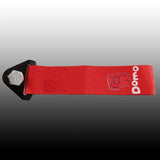 JDM Mascot Kun Red Racing Tow Strap