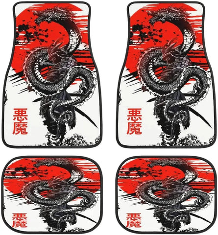 Dragon Japanese Car Floor Mats