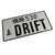 Drift Japanese Style License Plate