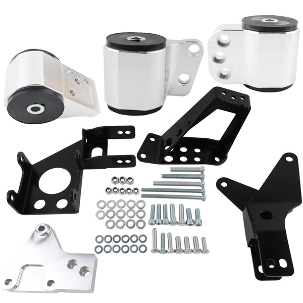 EG/DC Dual Height K-Series Engine Motor Mount Kits Bracket For Civic / Integra 92-01 JDM Performance