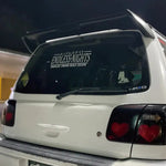 Endless Nights Car Sticker