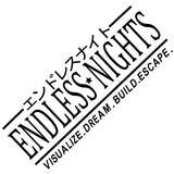 Endless Nights Car Sticker