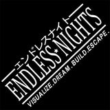 Endless Nights Car Sticker