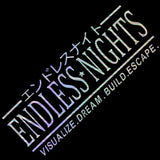 Endless Nights Car Sticker