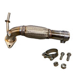 Exhaust Flex Down Pipe Kit For Ford Fiesta Mk7 Mk7.5 1.0