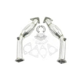 Exhaust Header Downpipe & Resonated For Nissan G37 370Z