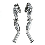 Exhaust Header Downpipe & Resonated For Nissan G37 370Z