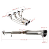 Exhaust Manifold Header for Honda Prelude H22A1 92-96