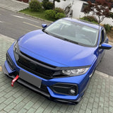 GR Front Bumper Lip Splitter for Honda Civic 10th FK7