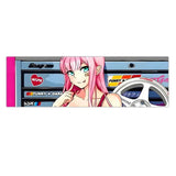 Garage Scene Anime JDM Slap Sticker