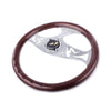 Genuine Wood Grain Steering Wheel 15inch 380mm JDM Performance