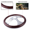 Genuine Wood Grain Steering Wheel 15inch 380mm JDM Performance