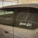 Ghost Girl Decal