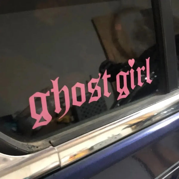 Ghost Girl Decal