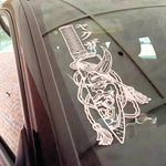 Hannya Mask Decal Sticker