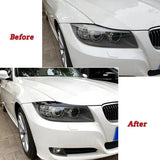 Headlight Eyebrows For Bmw E90 E91 05-11
