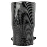 Heart Exhaust S/S Exhaust Tip: Carbon Fiber Look