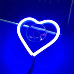 Heart Shaped Car Neon Window Light