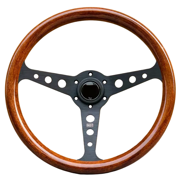 Heritage Classic Sports Wood Steering Wheel 14 Inch