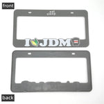 I LOVE JDM License Plate Frame