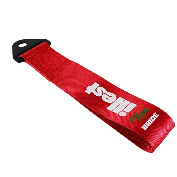 Illest Bride Red Racing Tow Strap