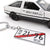 Initial D AE86 License Plate JDM Keychain