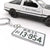 Initial D AE86 License Plate JDM Keychain