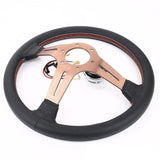 Italy ND Titanium Classic Spoke Steering Wheel 380mm 15inch JDM Performance