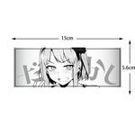 JDM Anime Girl Eyes Gaze Car Sticker