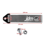 JDM Black Racing Tow Strap