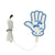 JDM Bye Bye Swing Hand Pop Marker Lamp LED Decoration Light JDM Performance
