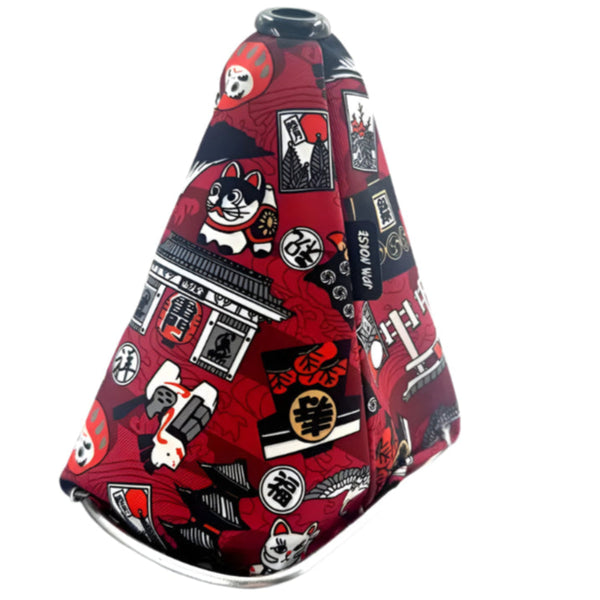 JDM Car Styling Japanese Kimono Styles Car Shifter Boot Cover Cloth Gear Sleeve gift Personalized decoration cars accessories