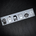 JDM Domo-kun Sticker