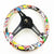 JDM Grafitti Sticker Bomb Aftermarket Steering Wheel 14inch 350mm JDM Performance