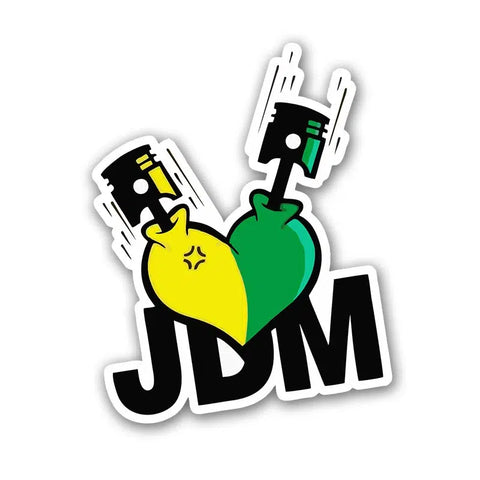 JDM Leaf Logo Car Sticker – JDM Performance