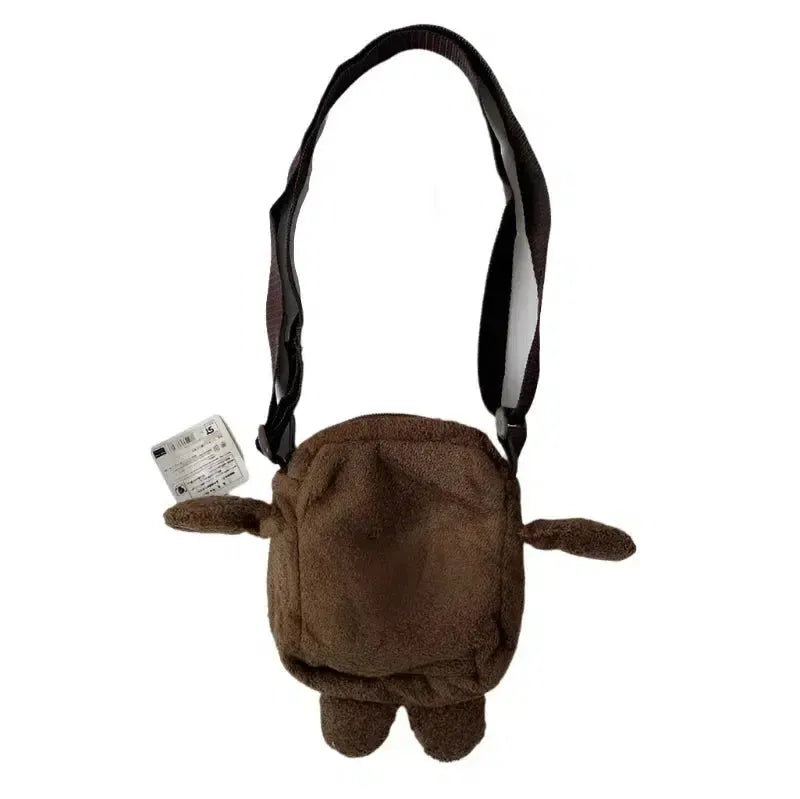 domo biker mini backpack crossbody JDM Mascot Kun Plush Mini Crossbody Bag – JDM Performance