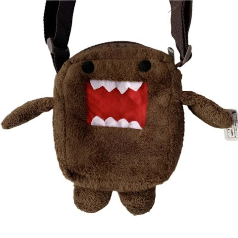 domo biker mini backpack crossbody JDM Mascot Kun Plush Mini Crossbody Bag – JDM Performance