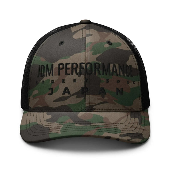 JDM Performance Camo Trucker Cap