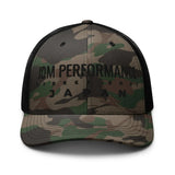 JDM Performance Camo Trucker Cap