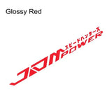 JDM Power Windshield Decal