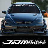 JDM Power Windshield Decal