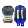 JDM Racing Bride Backpack Harness Sabelt Blue