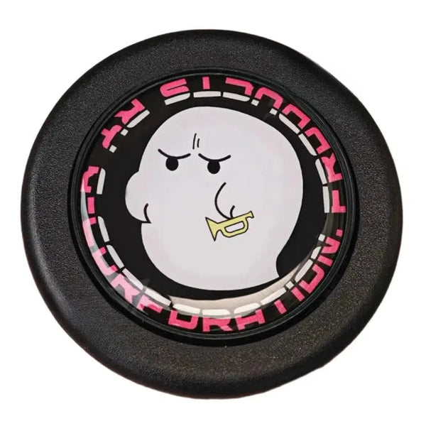 Ghost Cartoon Horn Button