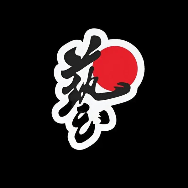 JDM Reflective Stickers Japanese Writing