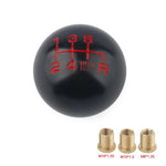 Black 6 Speed Gear Shift Knob