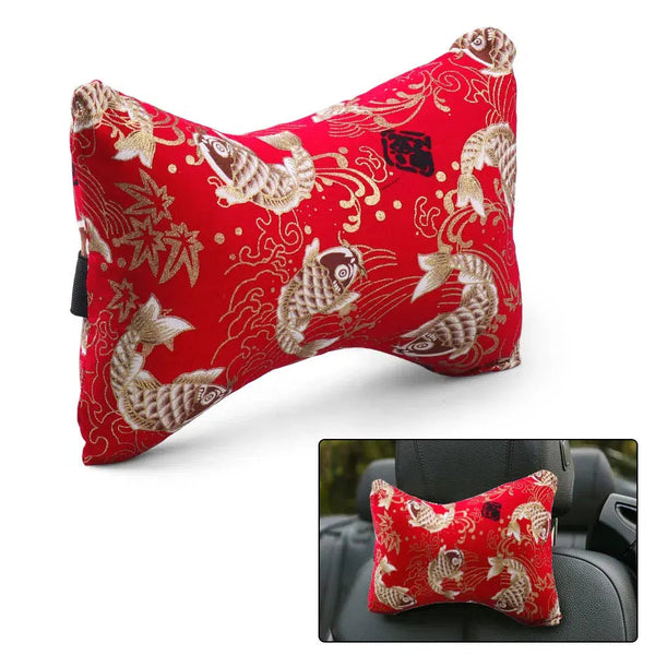 JDM Ukiyo-e Car Seat Head Neck Rest Pillow