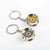 JDM Wheel Keychain Rim Hub Keyring