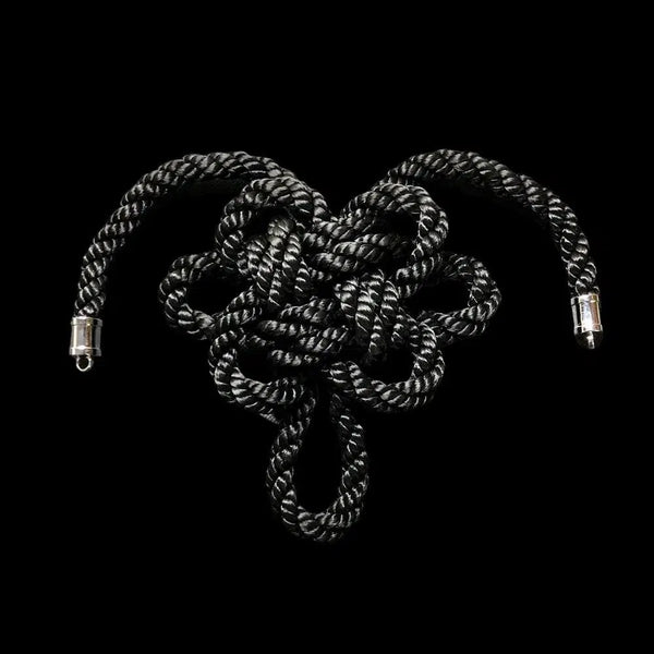 JP 10th Anniversary Black Rope Kin Tsuna Vip Charm