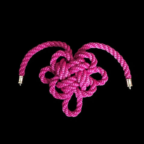 JP 10th Anniversary Pink Rope Kin Tsuna Vip Charm